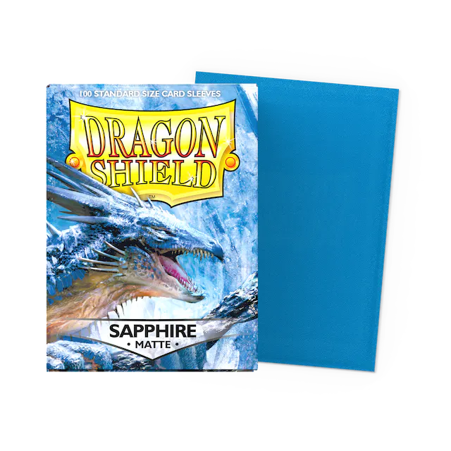 Dragon Shield Matte Sleeves: Sapphire