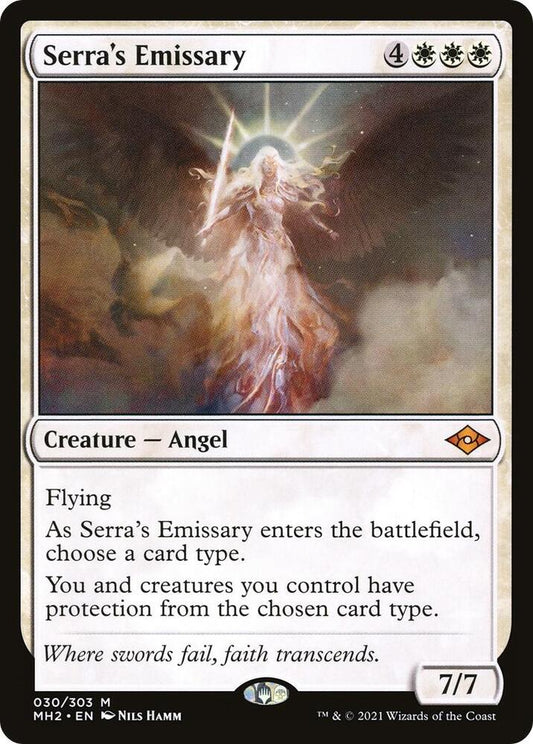 Serra's Emissary - Lightly Played