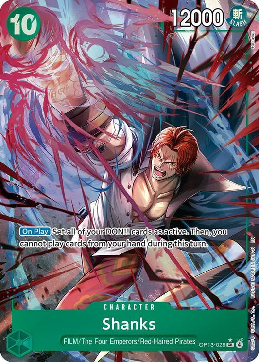 Shanks (028) (Alternate Art) - Lightly Played