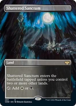 Shattered Sanctum (Borderless) - Lightly Played