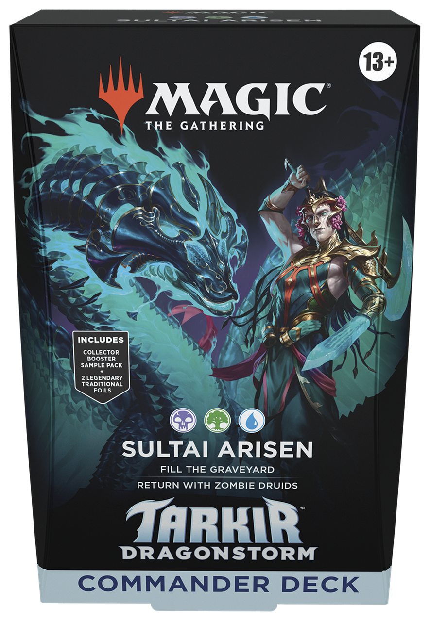 MTG Tarkir Dragonstorm Commander Deck: Sultai Arisen