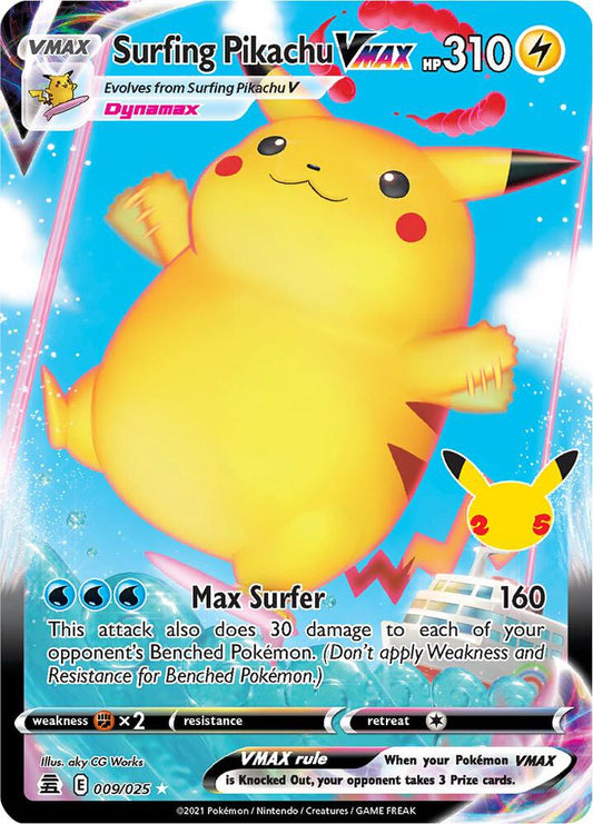 Surfing Pikachu VMAX - Lightly Played