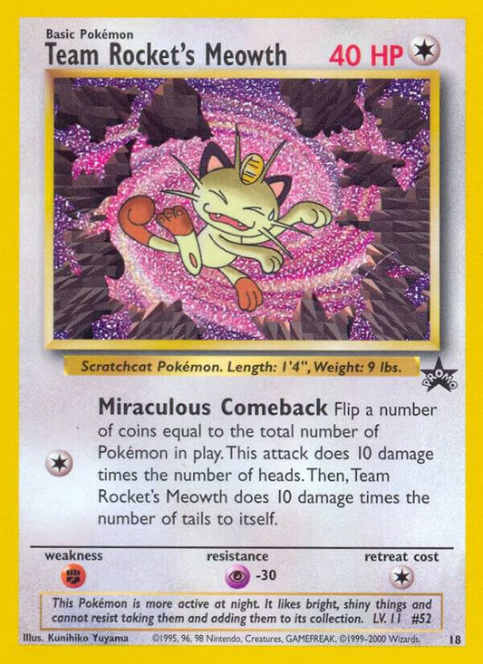 Team Rocket's Meowth - Lightly Played