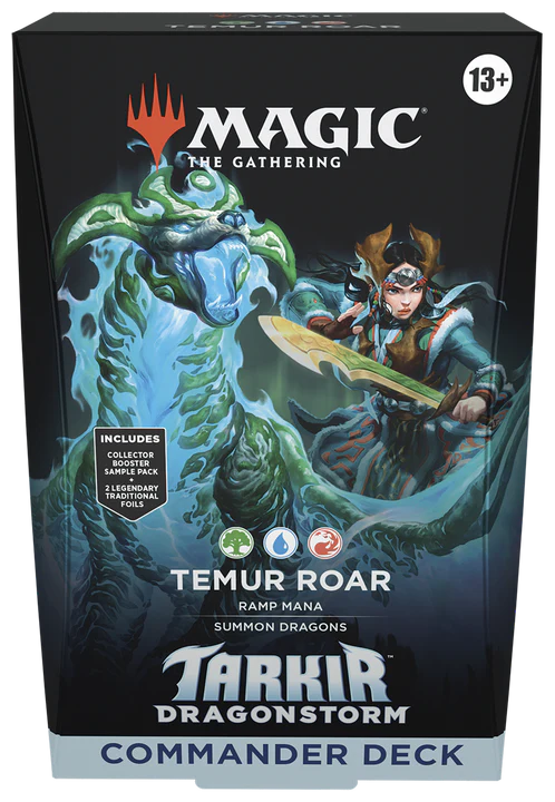MTG Tarkir Dragonstorm Commander Deck: Temur Roar