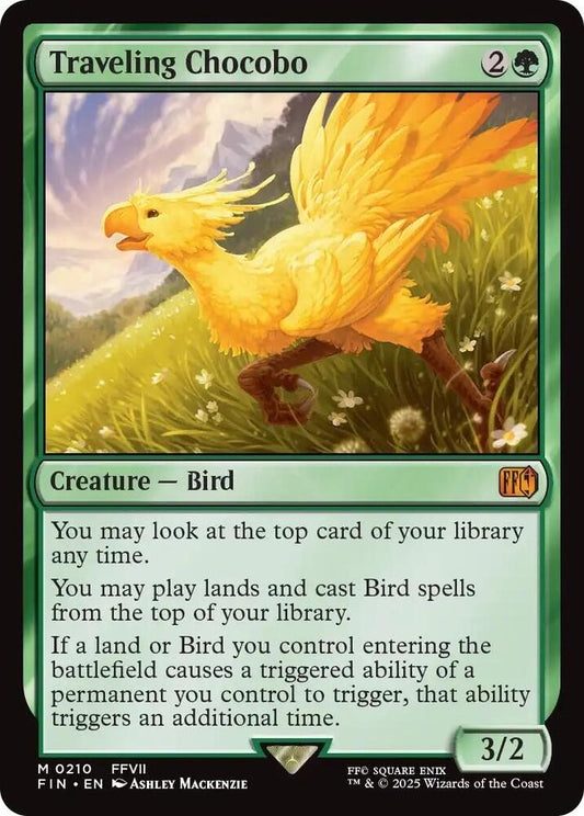 Traveling Chocobo - Lightly Played