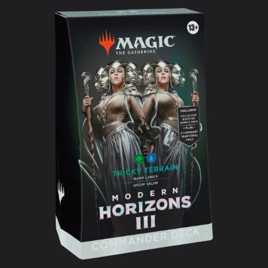 MTG MODERN HORIZONS 3 COMMANDER (TRICKY TERRAIN)