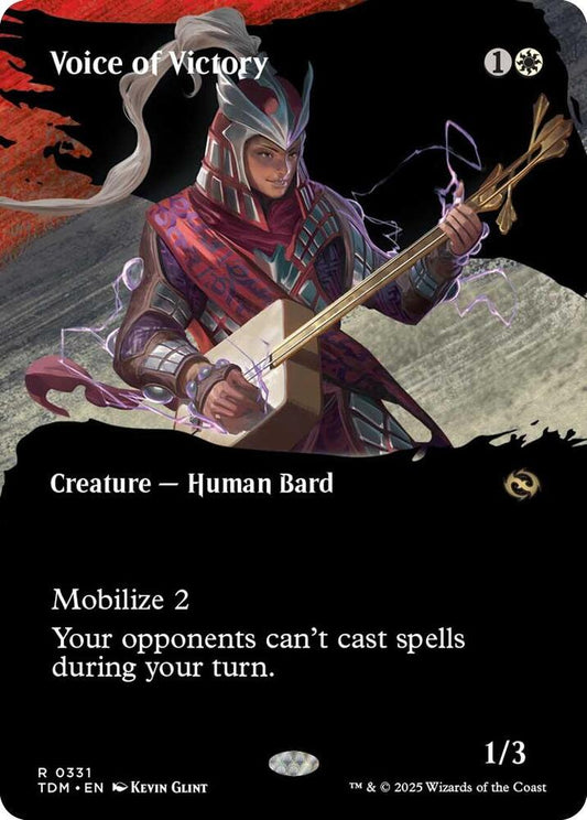 Voice of Victory (Borderless) - Lightly Played