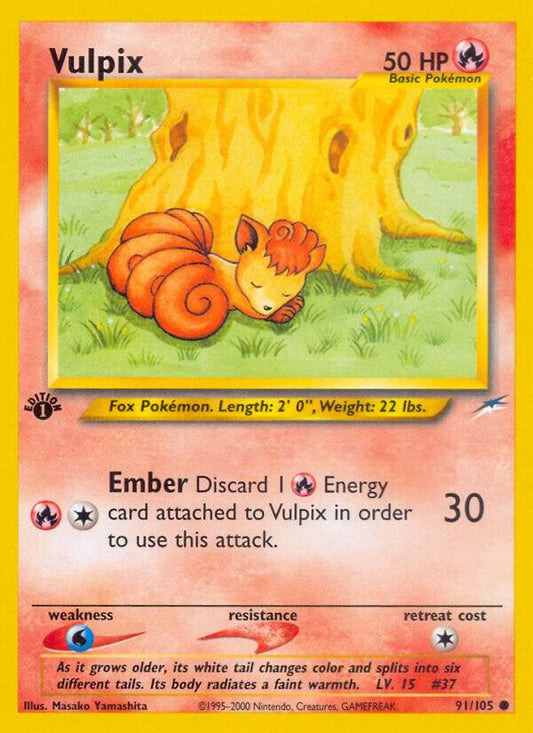 Vulpix (1st edition) - Lightly Played