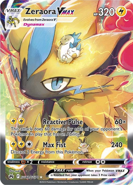 Zeraora VMAX (CRZ:GG) - Lightly Played