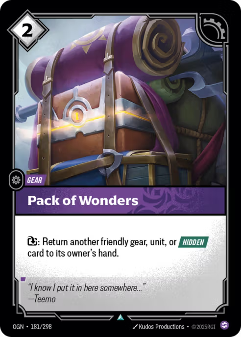 Pack of Wonders  OGN-181/298