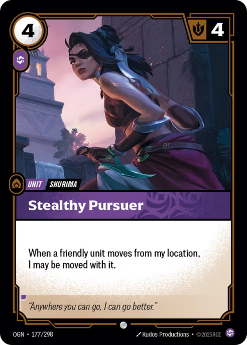 Stealthy Pursuer  OGN-177/298