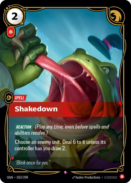 Shakedown OGN-033/298