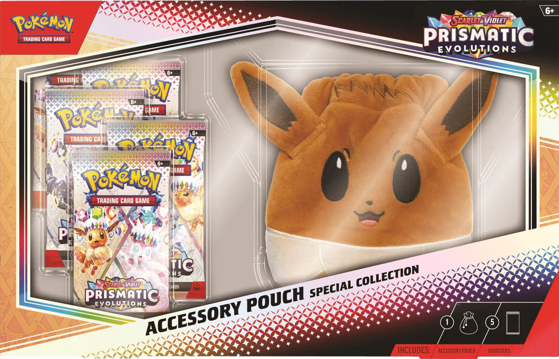 Pokemon Prismatic Evolution Accessory Pouch