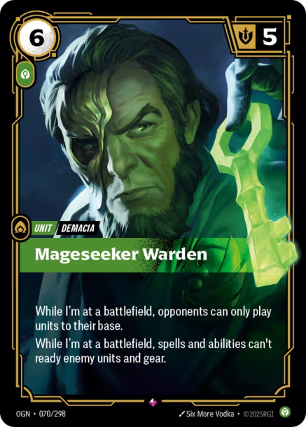 Mageseeker Warden OGN-070/298