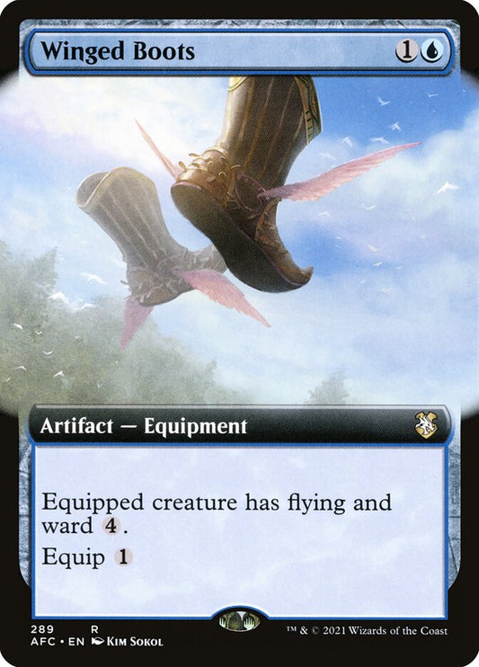 Winged Boots - Lightly Played