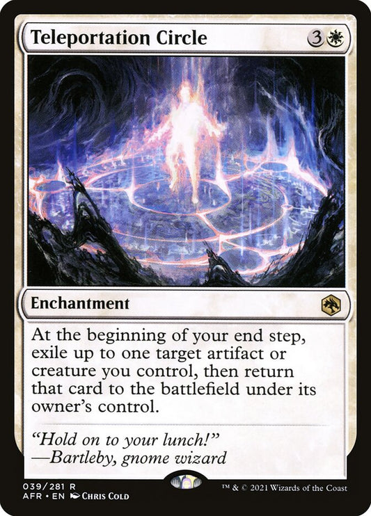 Teleportation Circle - Lightly Played