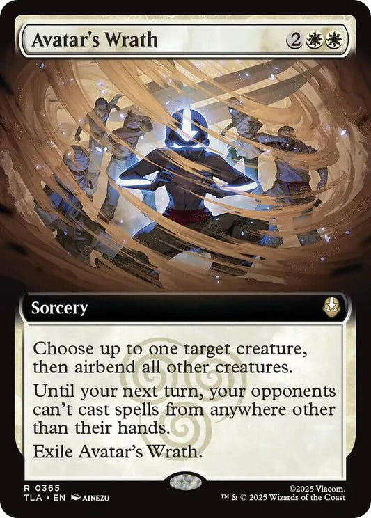 Avatar's Wrath (Extended Art) - Lightly Played
