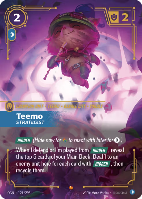 Teemo, Strategist  OGN-121/298