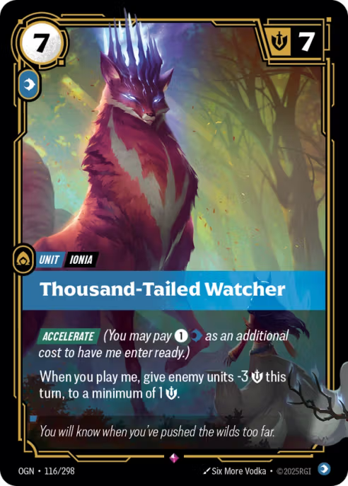 Thousand-Tailed Watcher  OGN-116/298