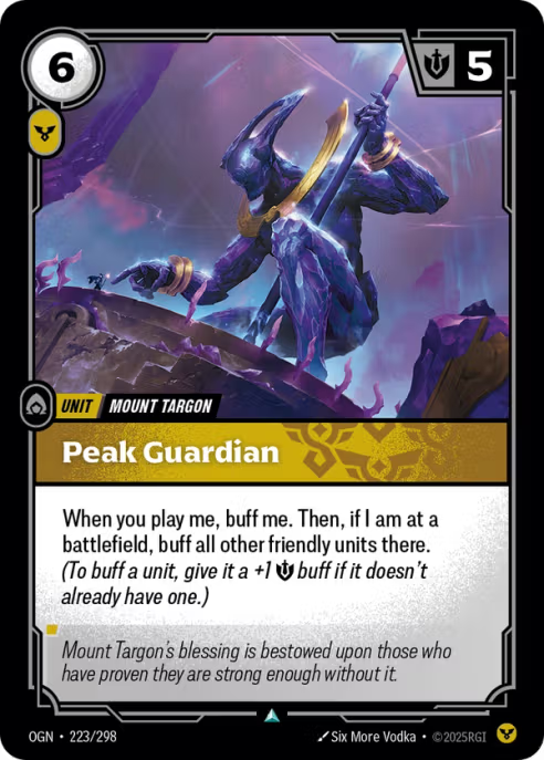 Peak Guardian  OGN-223/298