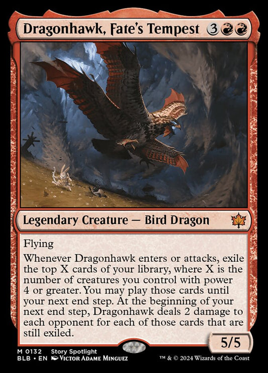 Dragonhawk, Fate's Tempest - Lightly Played