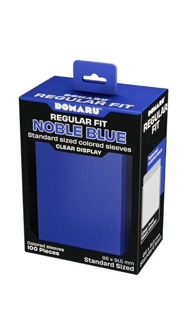 Domaru Regular Fit Standard Sized Card Sleeve 100ct- Noble Blue