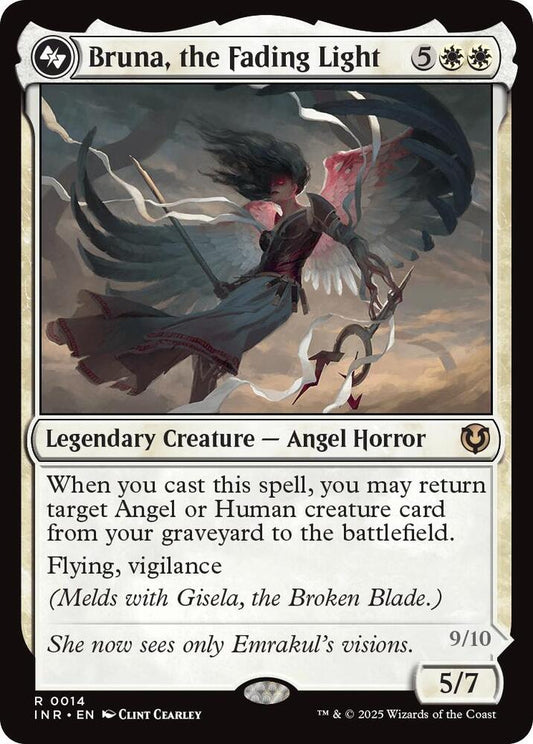 Bruna, the Fading Light - Foil Lightly Played