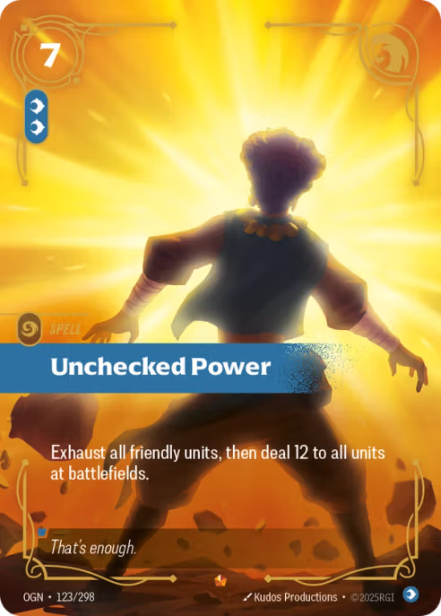 Unchecked Power  OGN-123/298