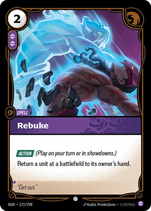 Rebuke  OGN-172/298