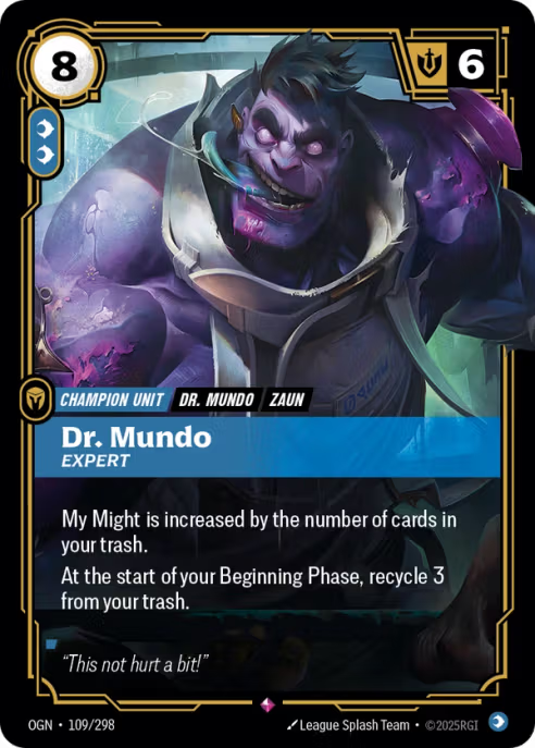 Dr. Mundo, Expert  OGN-109/298