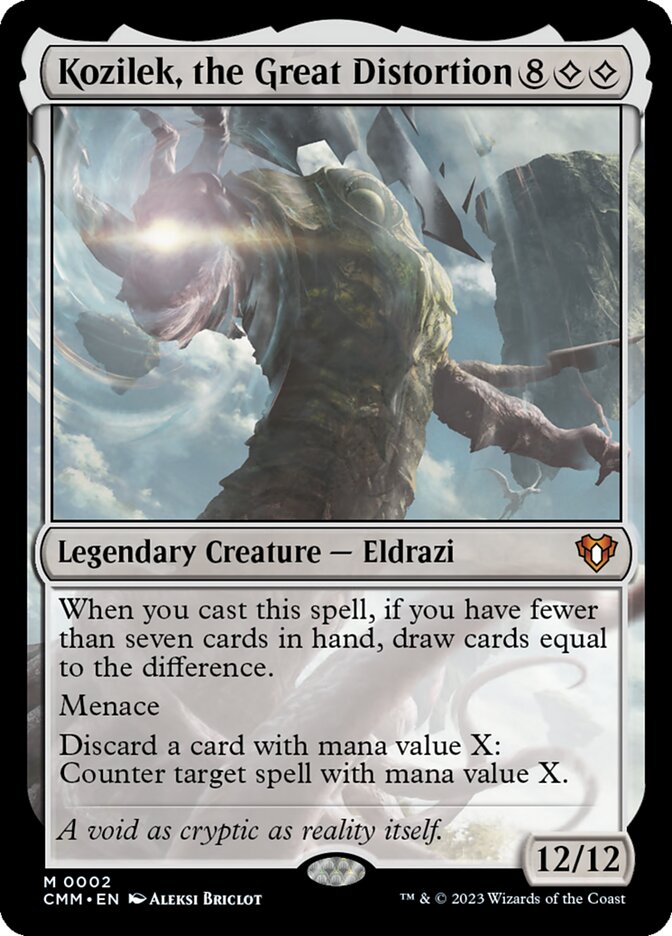 Kozilek, the Great Distortion - Lightly Played