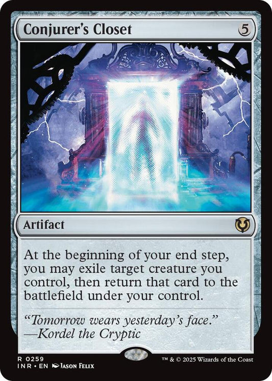 Conjurer's Closet (INR) - Foil Lightly Played