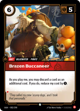 Brazen Buccaneer OGN-002