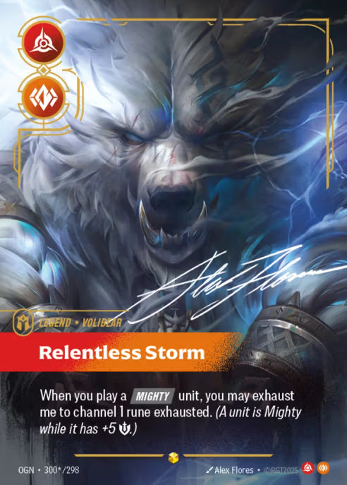 Volibear - Relentless Storm  OGN-300*/298