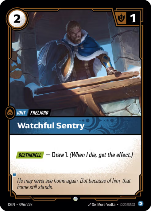 Watchful Sentry  OGN-096/298
