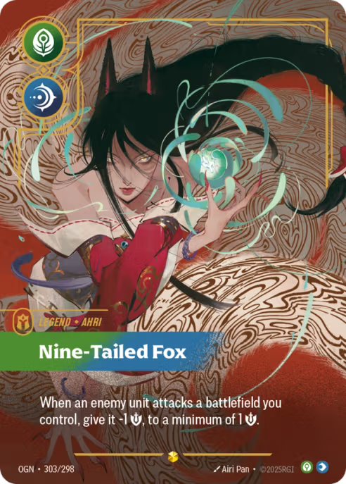 Ahri - Nine-Tailed Fox  OGN-303/298