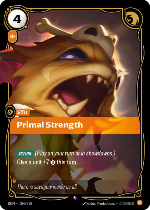 Primal Strength  OGN-154/298