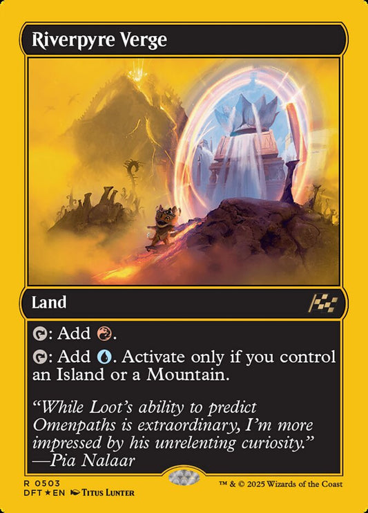 Riverpyre Verge (First-Place Foil) - Foil Lightly Played