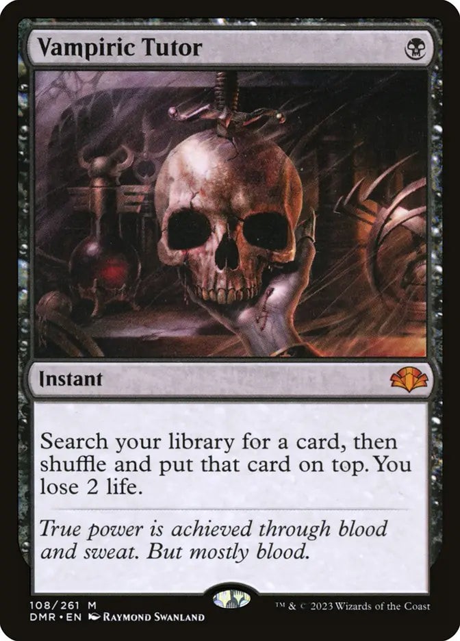 Vampiric Tutor (DMR) - Lightly Played