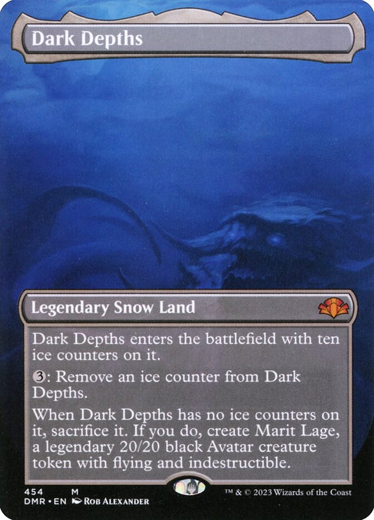Dark Depths (Borderless) - Lightly Played