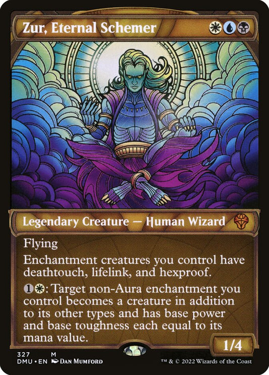 Zur, Eternal Schemer (Textured Foil) - Foil Lightly Played