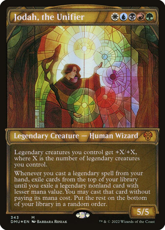 Jodah, the Unifier (Textured Foil) - Foil Lightly Played