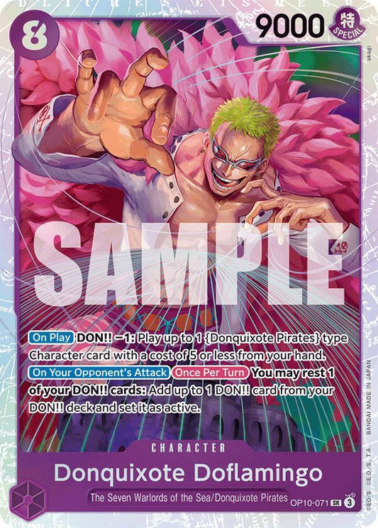 Donquixote Doflamingo (OP10) - Lightly Played