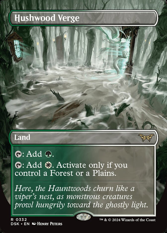 Hushwood Verge (Borderless) - Lightly Played