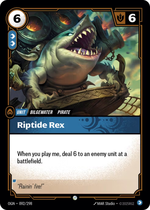 Riptide Rex  OGN-092/298