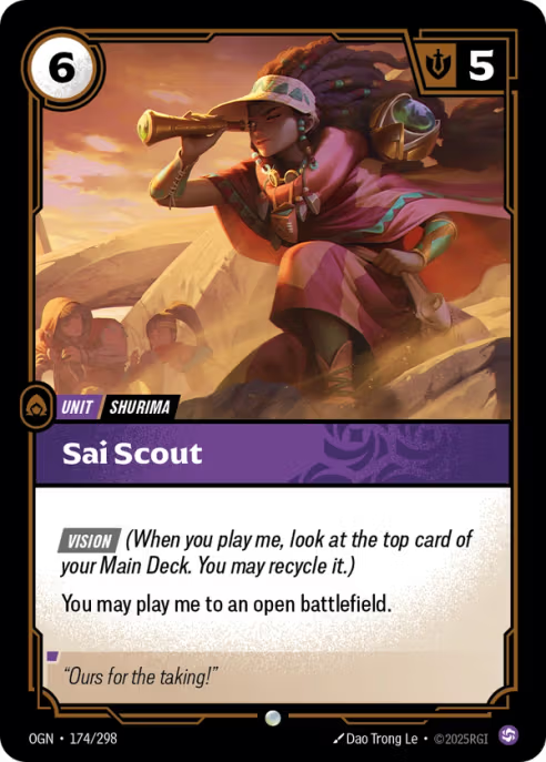 Sai Scout  OGN-174/298