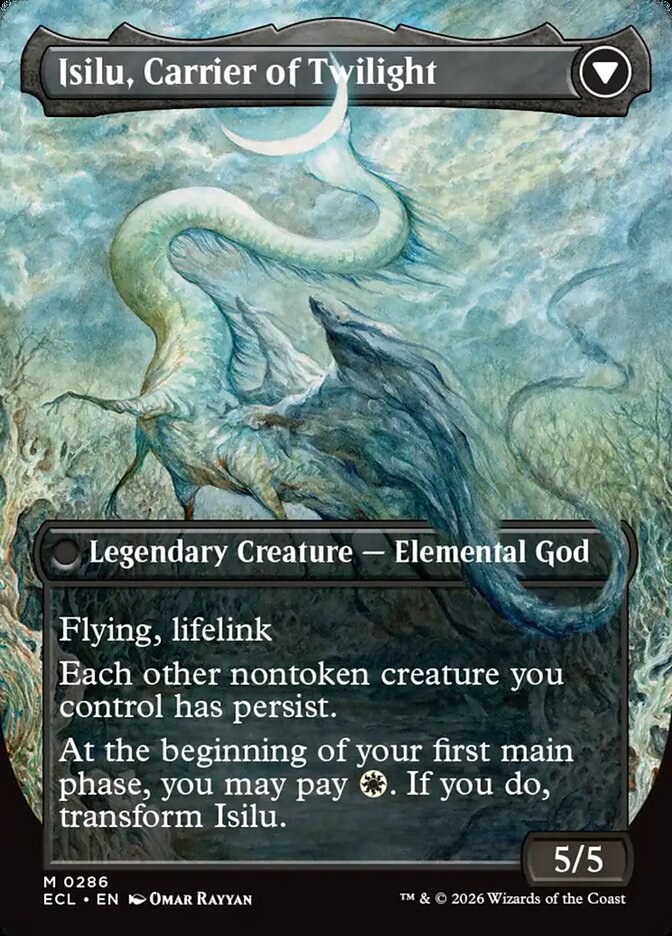 Eirdu, Carrier of Dawn (Borderless) - Foil Lightly Played