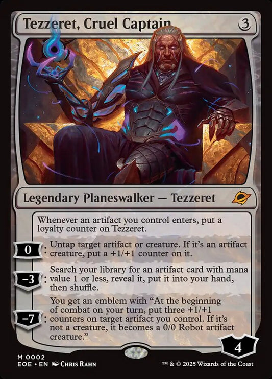 Tezzeret, Curel Captain - Lightly Played