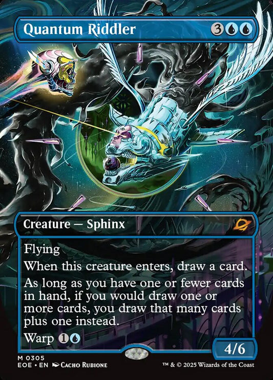 Quantum Riddler (Borderless) - Lightly Played