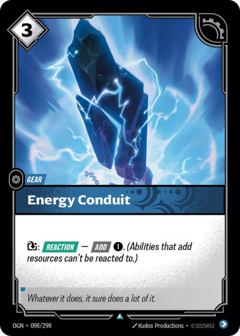 Energy Conduit  OGN-098/298